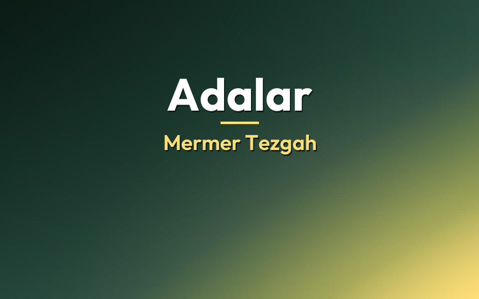 Adalar Mermer Tezgah