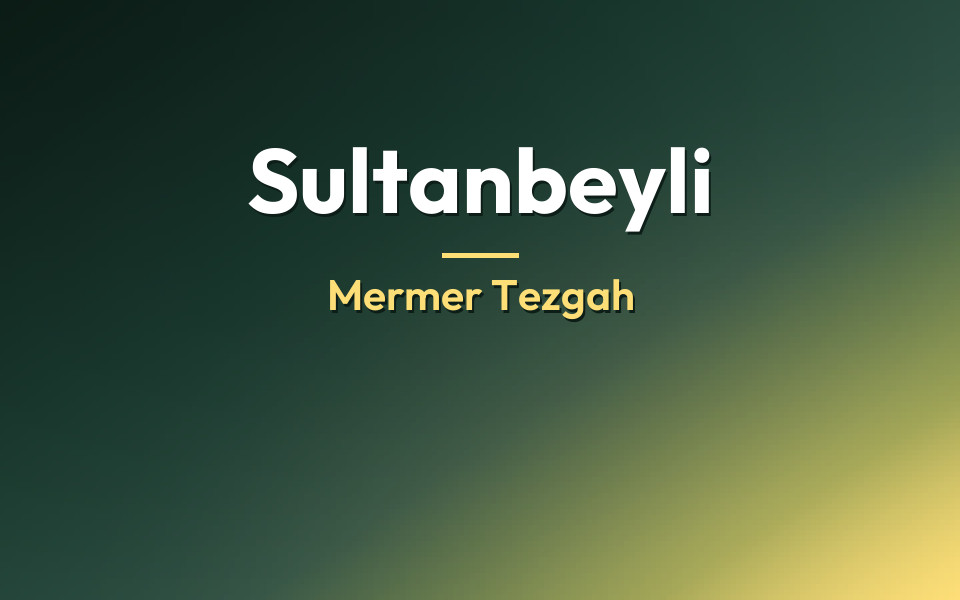 Sultanbeyli Mermer Tezgah